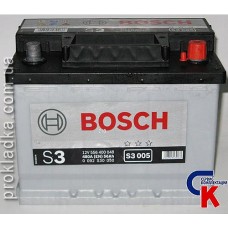 Аккумулятор Bosch (Бош) 6СТ - 56 Евро