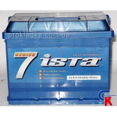 Аккумулятор ИСТА 7 (ISTA 7 Series) 6СТ - 62 A2